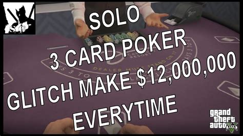 three card poker strategy gta